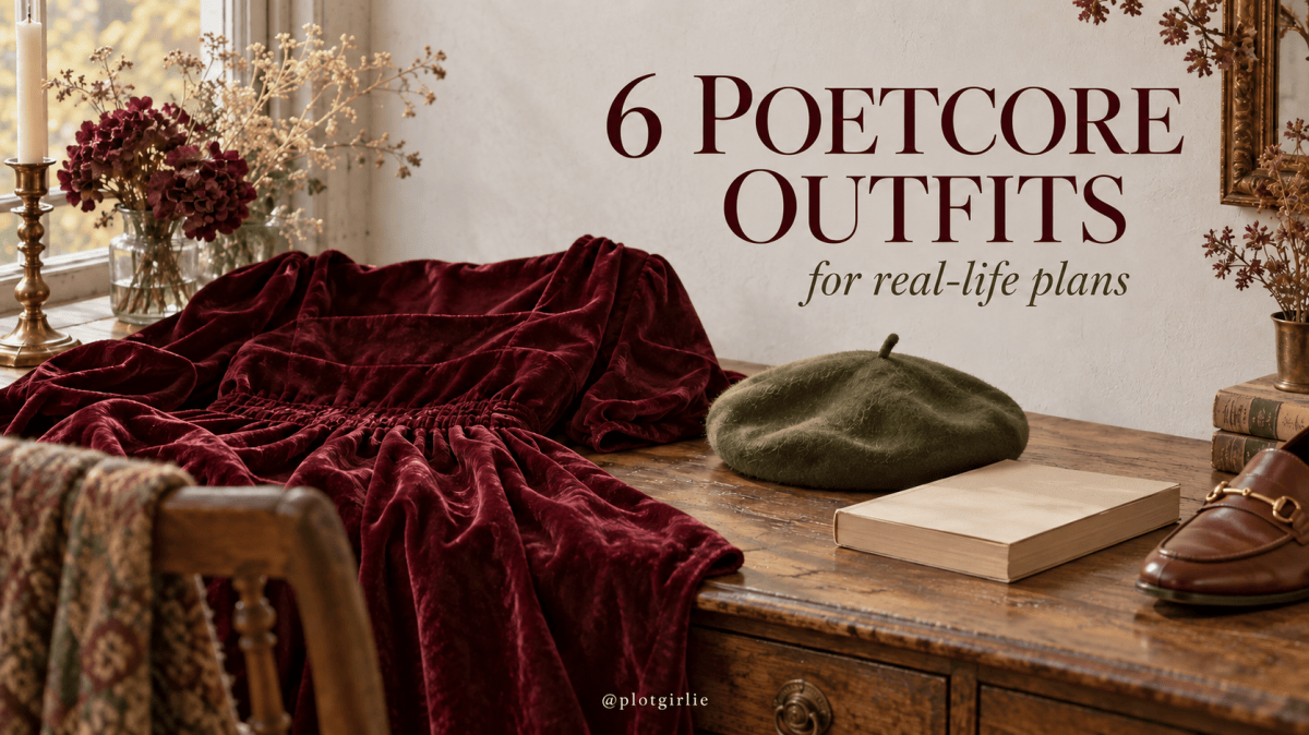 6 Poetcore Outfits for Real-Life&nbsp;Plans