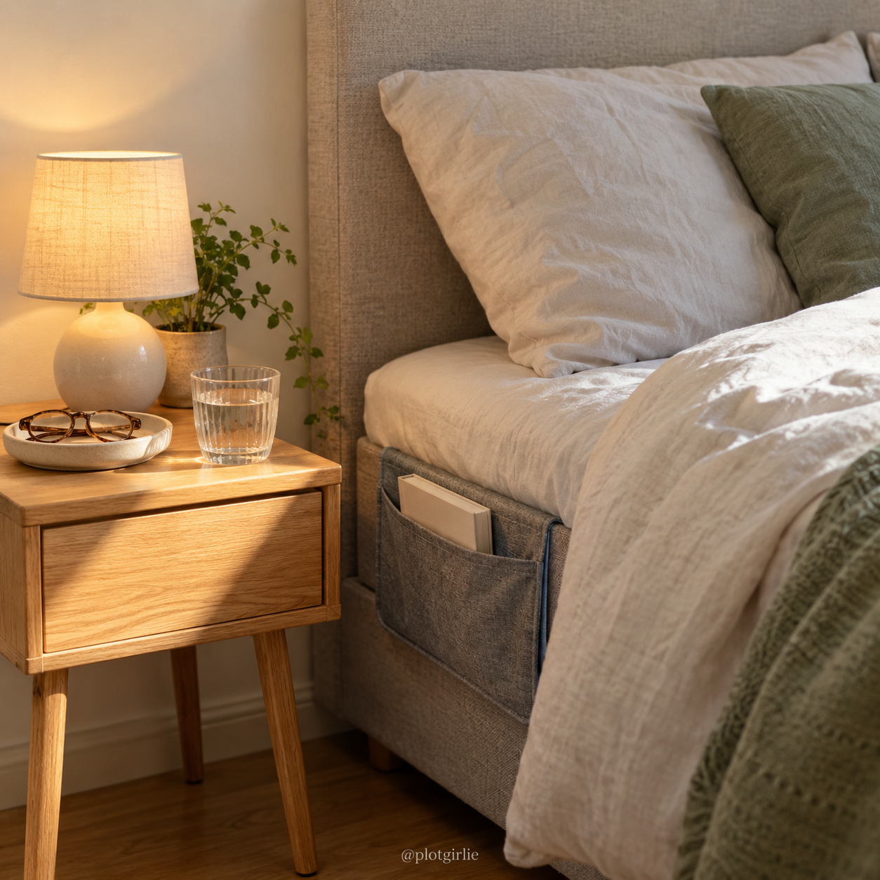 Make the surface work for your nightly routine.