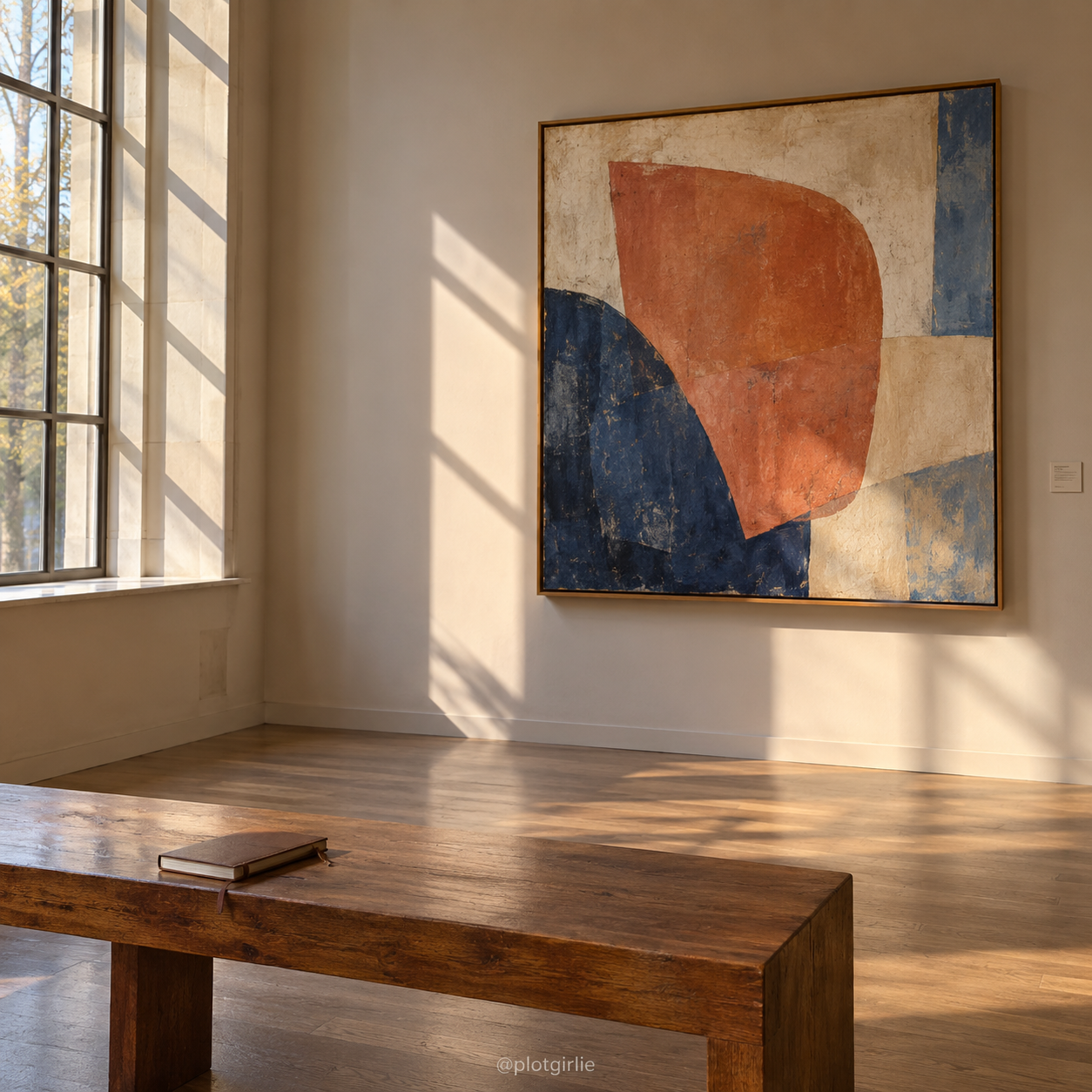 One room, one artwork, no need to finish the museum.