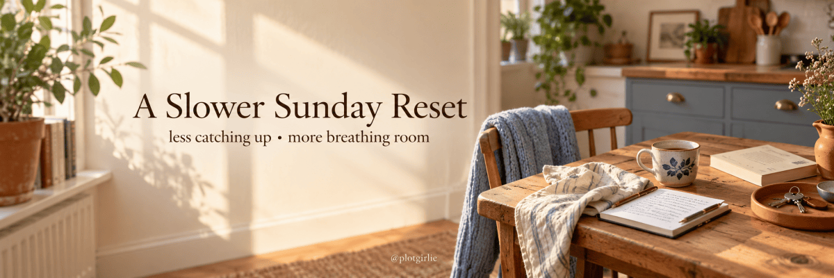 A Slow-Living Sunday Reset When Your Weekend Needs More&nbsp;Rest
