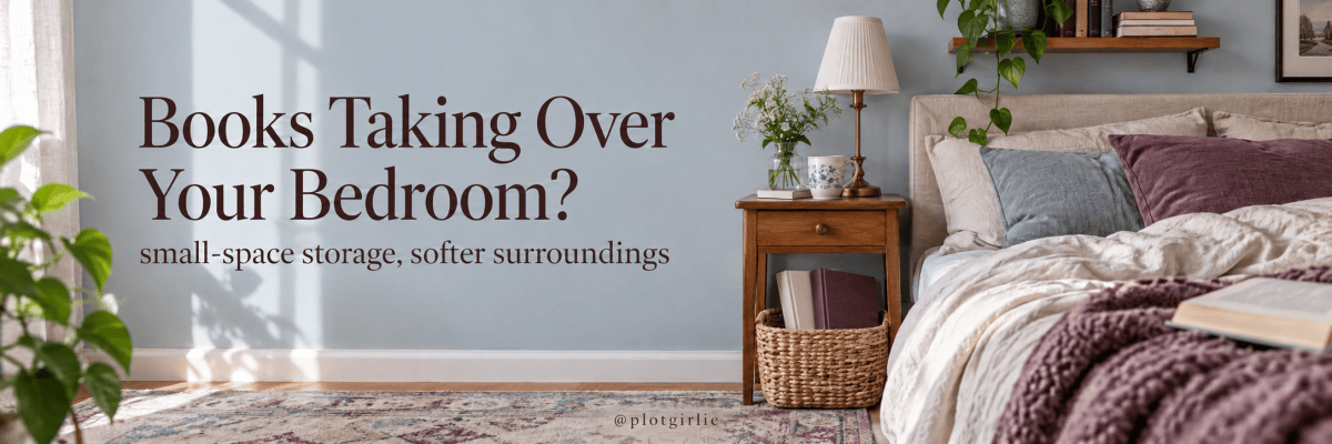 Small-Space Bedroom Decor When Your Books Are Taking&nbsp;Over